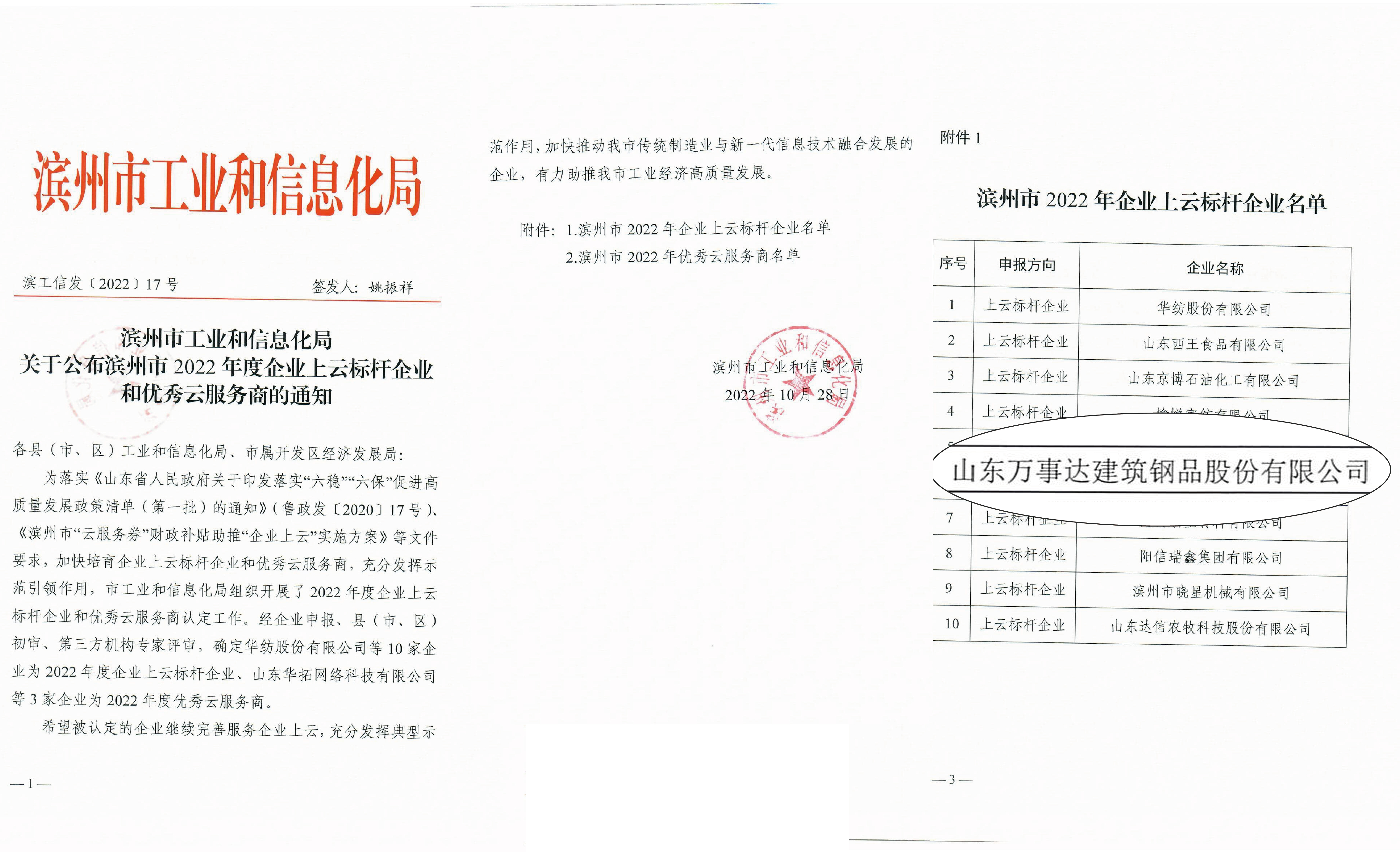 上云標(biāo)桿企業(yè)